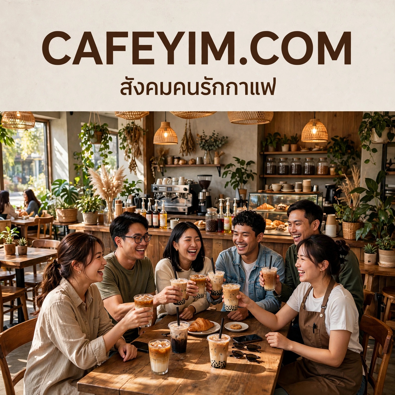 cafeyim.com แพลตฟอร์มครบวงจรสำหรับคนรักกาแฟ แหล่งรวมร้านคาเฟ่ ซื้อขายอุปกรณ์กาแฟ และคอมมูนิตี้บาริสต้า
